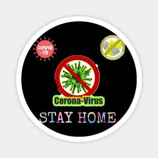 Corona virus T-shirt Magnet